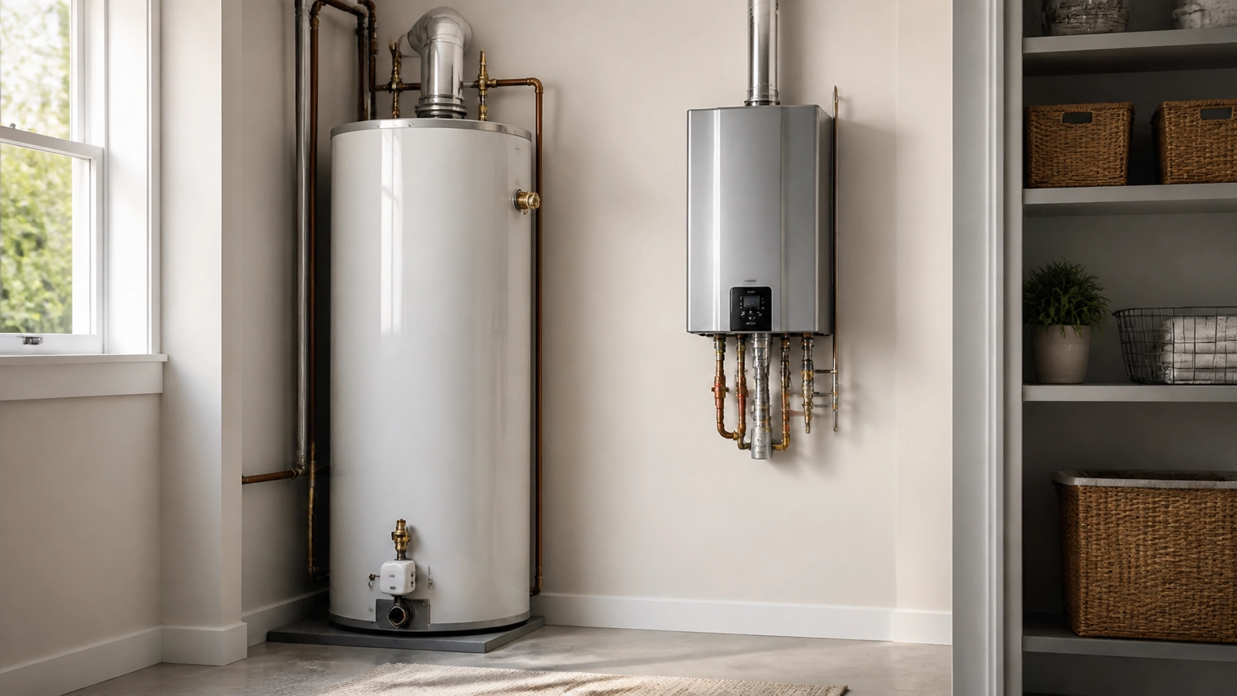 Tankless vs. Traditional Water Heaters: Which Is Actually Better for Your Home?